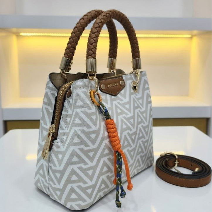 ALDO Crossbody Bag with Gold Medallions 💫