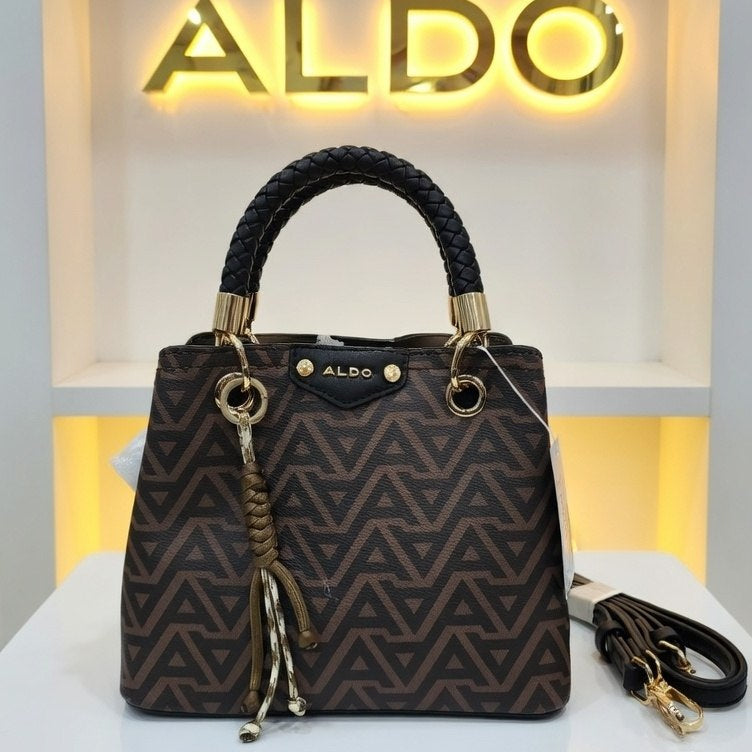 ALDO Crossbody Bag with Gold Medallions 💫