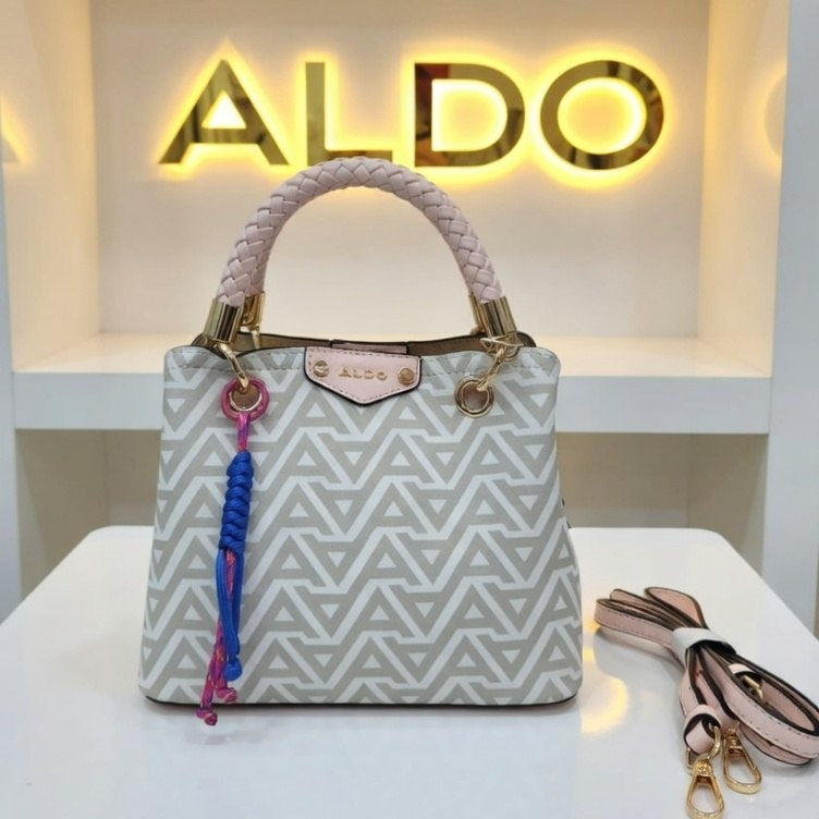 ALDO Crossbody Bag with Gold Medallions 💫