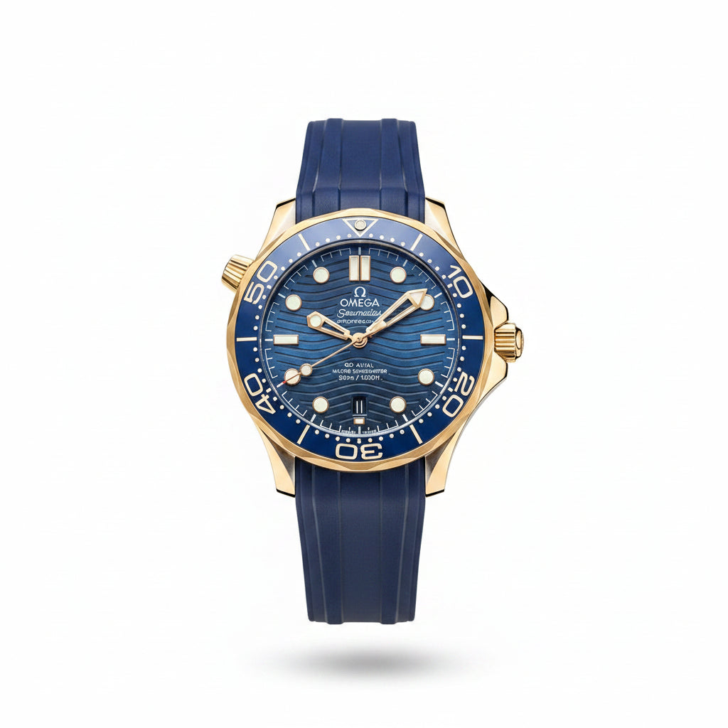 Omega Seamaster Professional Blue Rubber Diver Watch