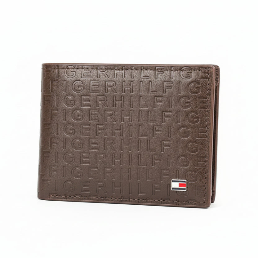 Tommy Hilfiger Men's Embossed Wallet 💼👨🤎