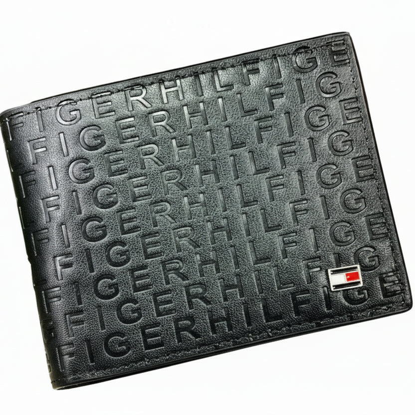 Tommy Hilfiger Men's Embossed Wallet 💼👨🤎