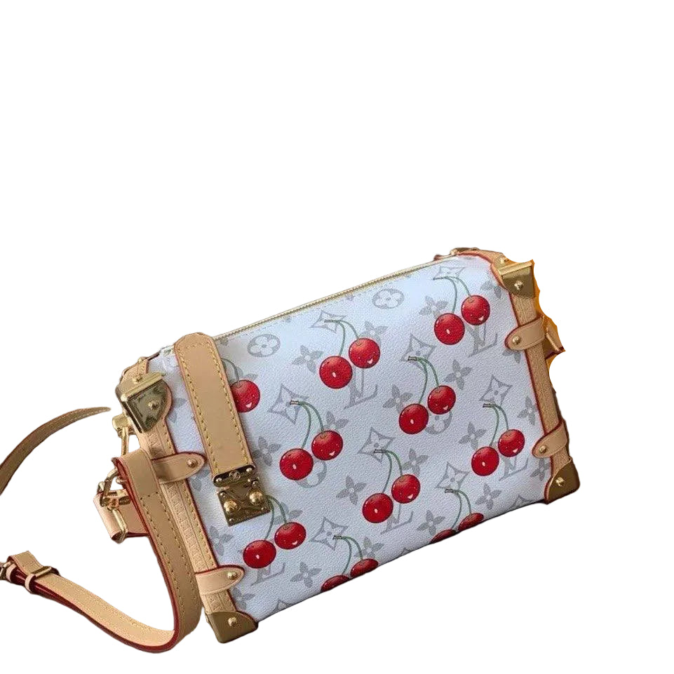 Louis Vuitton Petite Malle Cherry Monogram Trunk Bag 🍒✨👜
