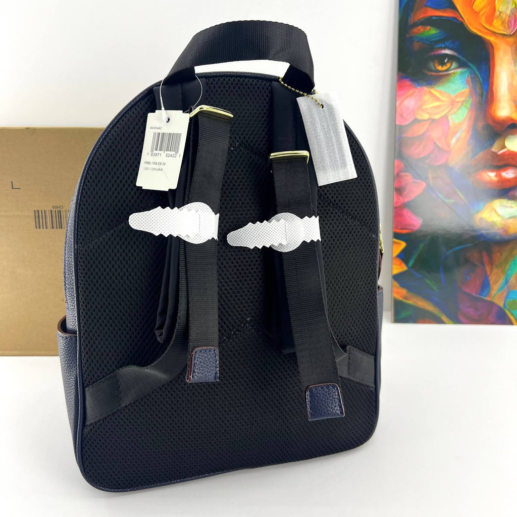 COACH Colorblock Backpack 🎒 Luxe Blue, Brown & Beige