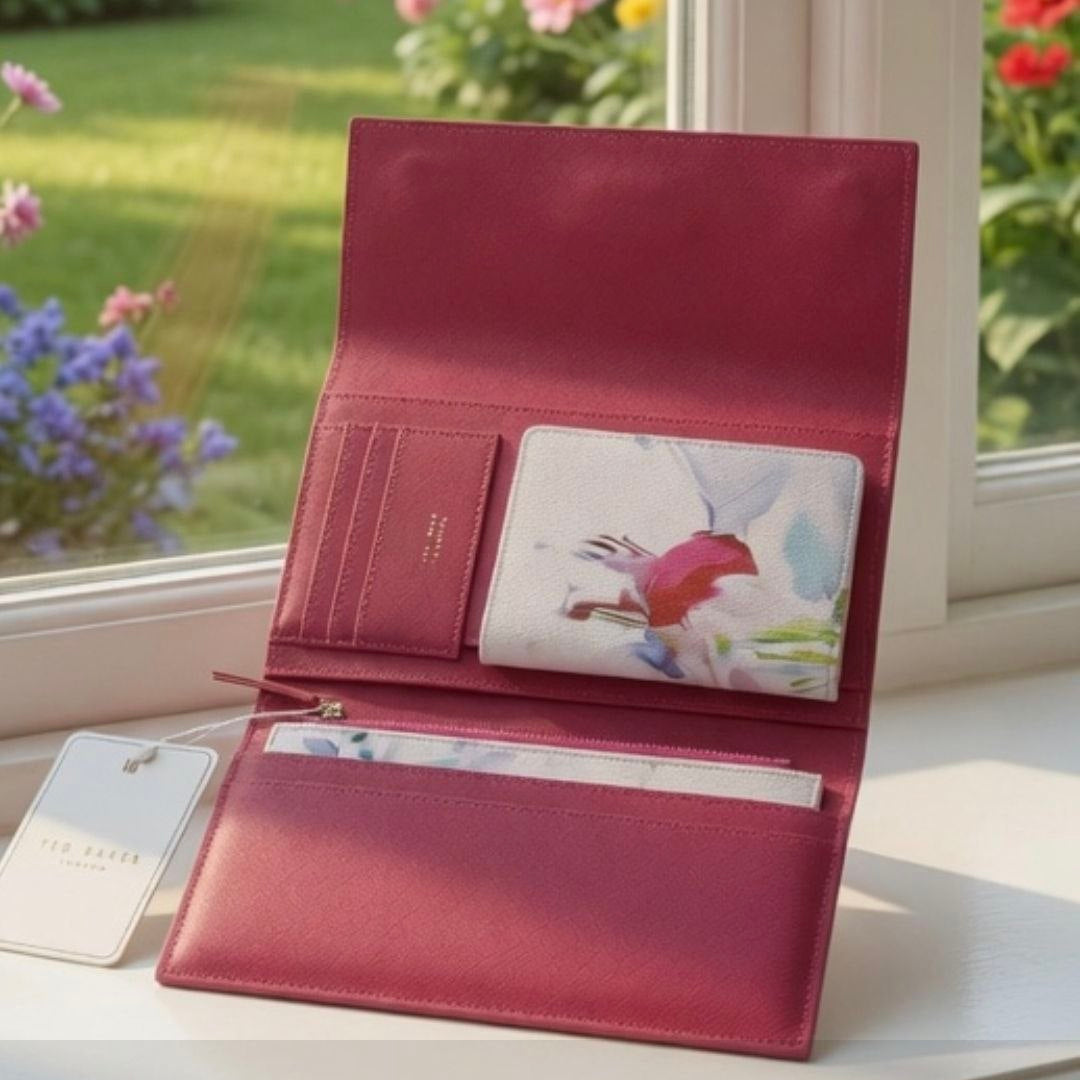 Ted Baker Floral Multi-Task Pouch 🌸💼👝