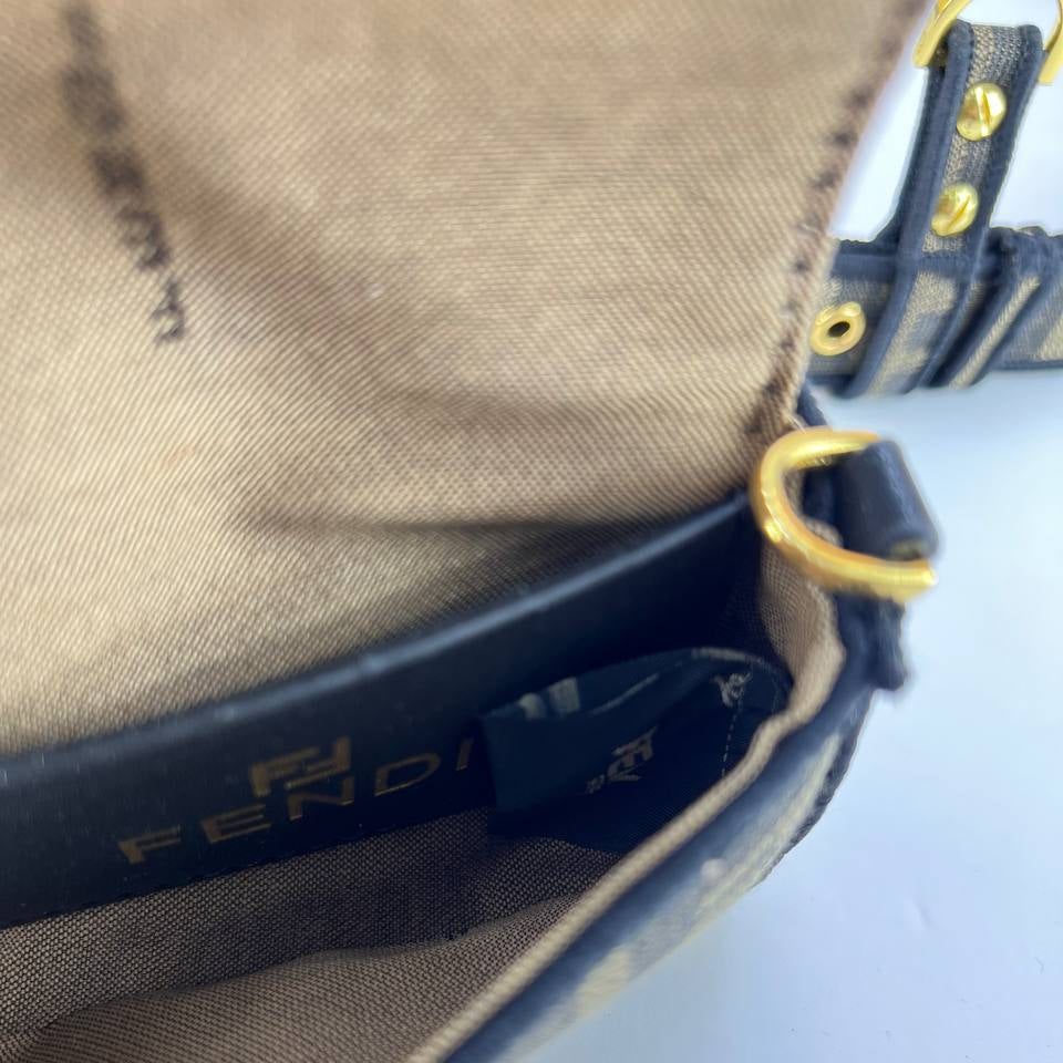 Fendi Iconic Logo Belt Bag with Detachable Mini Pouch 👜✨