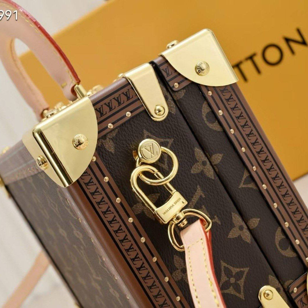 Monogram Trunk Bag with Gold Tone Hardware