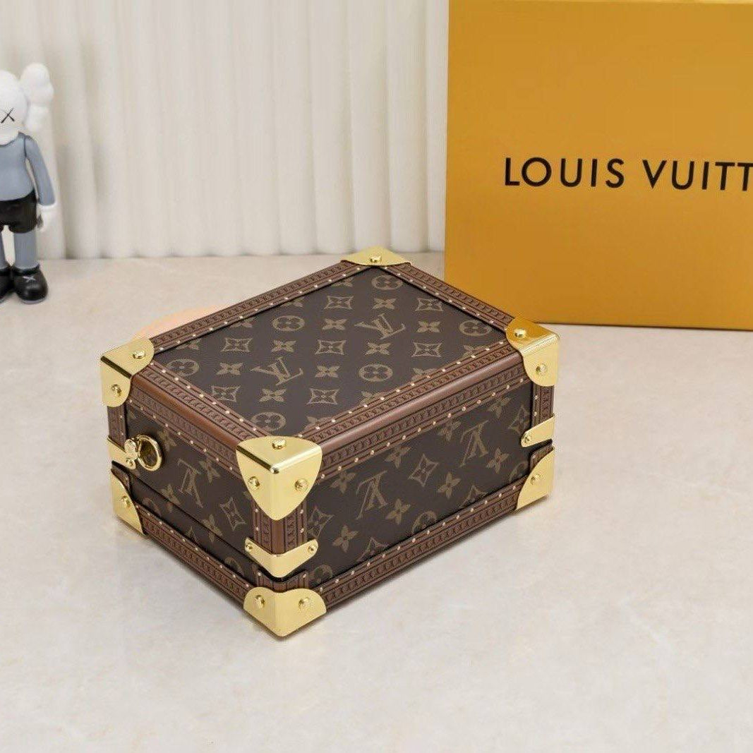 Monogram Trunk Bag with Gold Tone Hardware