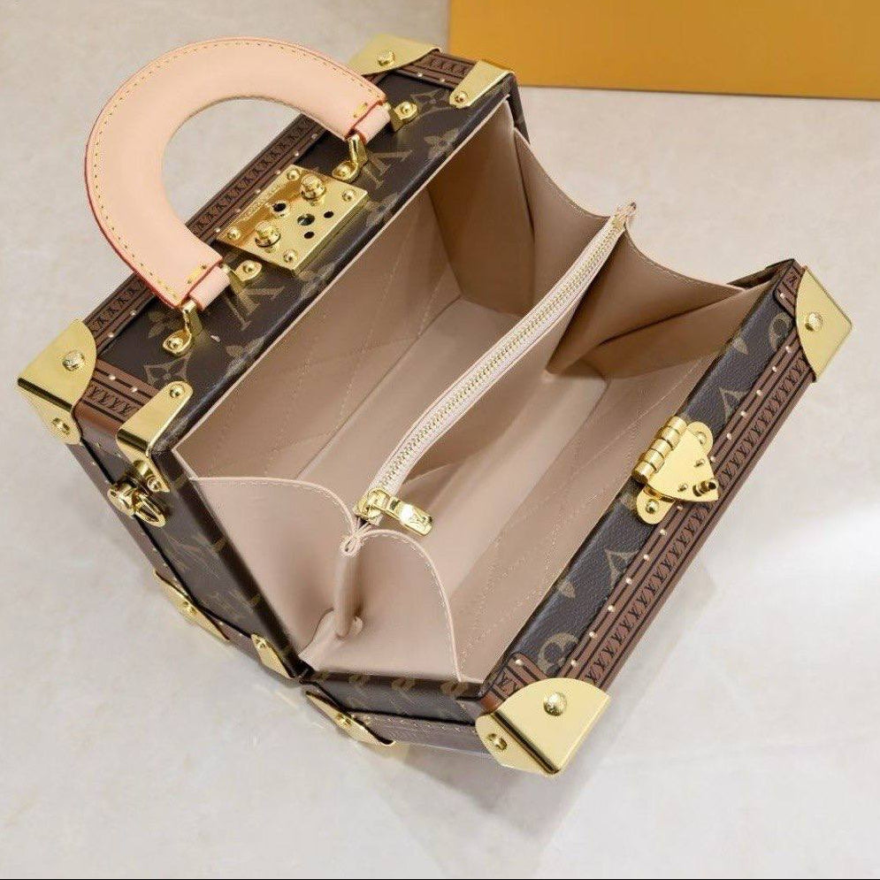 Monogram Trunk Bag with Gold Tone Hardware