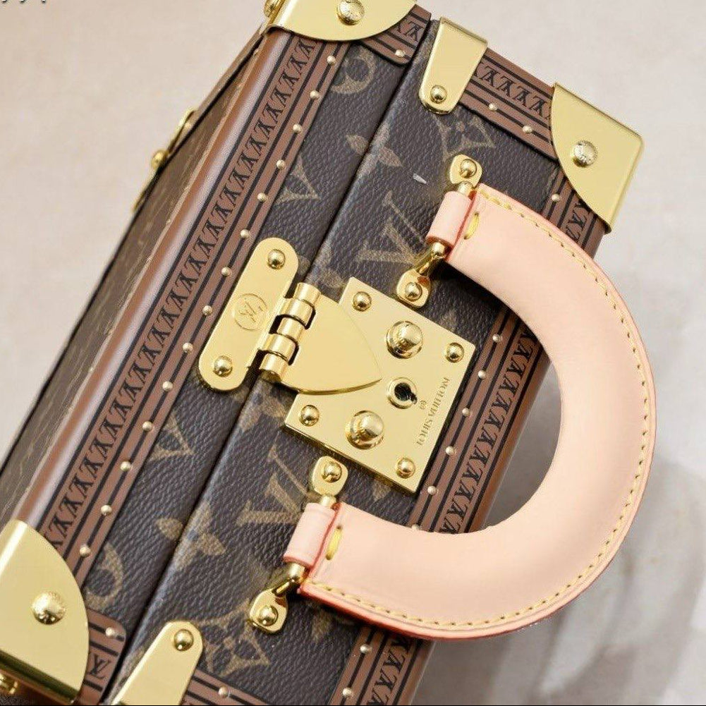 Monogram Trunk Bag with Gold Tone Hardware