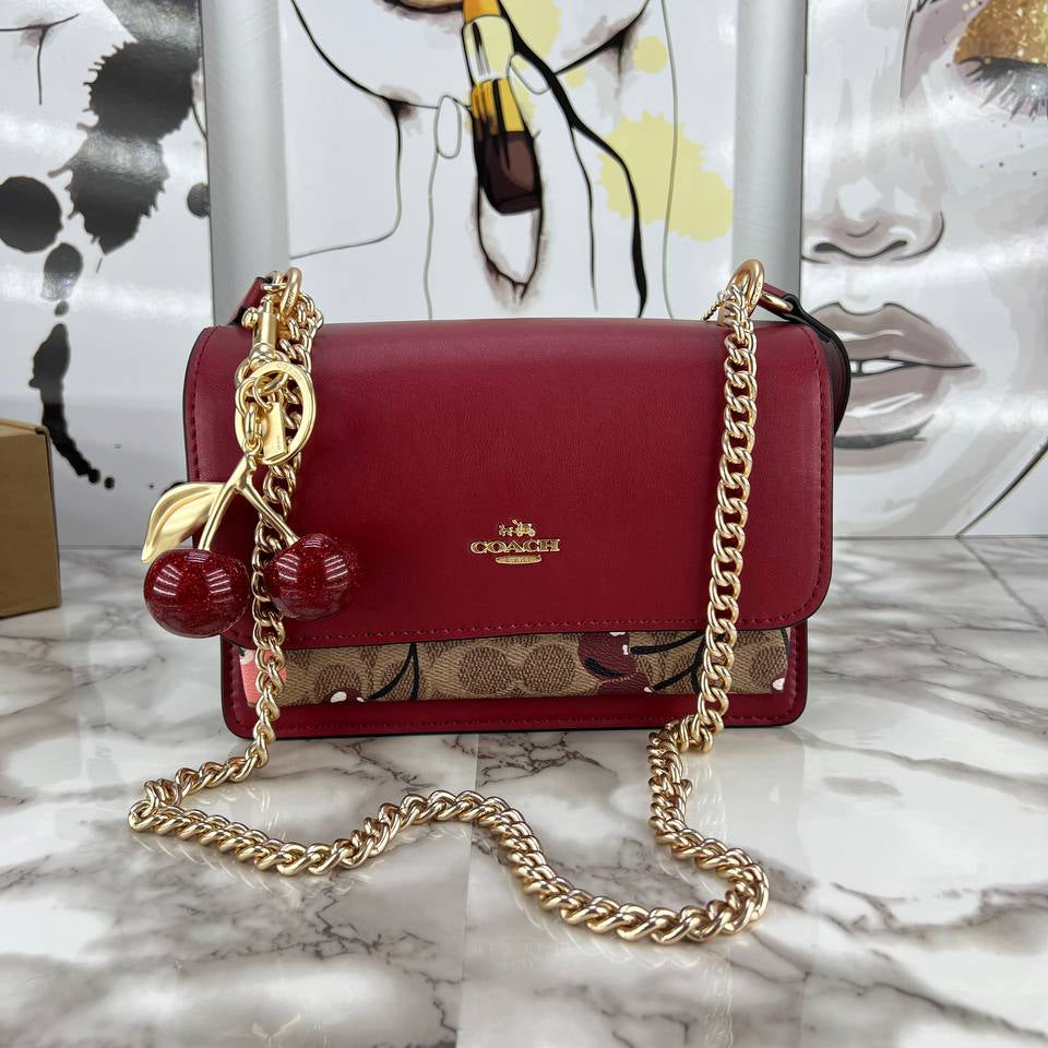 COACH Brown Leather Crossbody Bag 👜🤎
