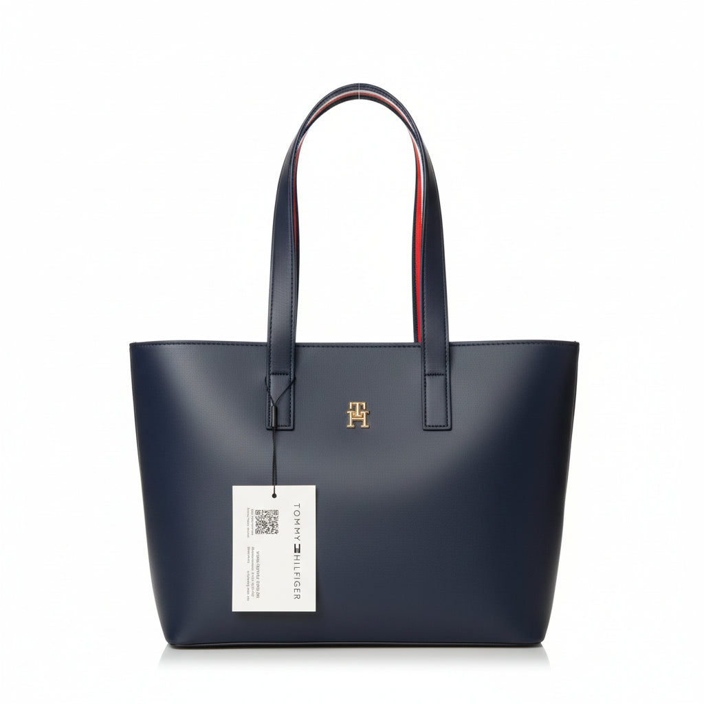 Tommy Hilfiger Blue Tote 💙 Carry-All Style