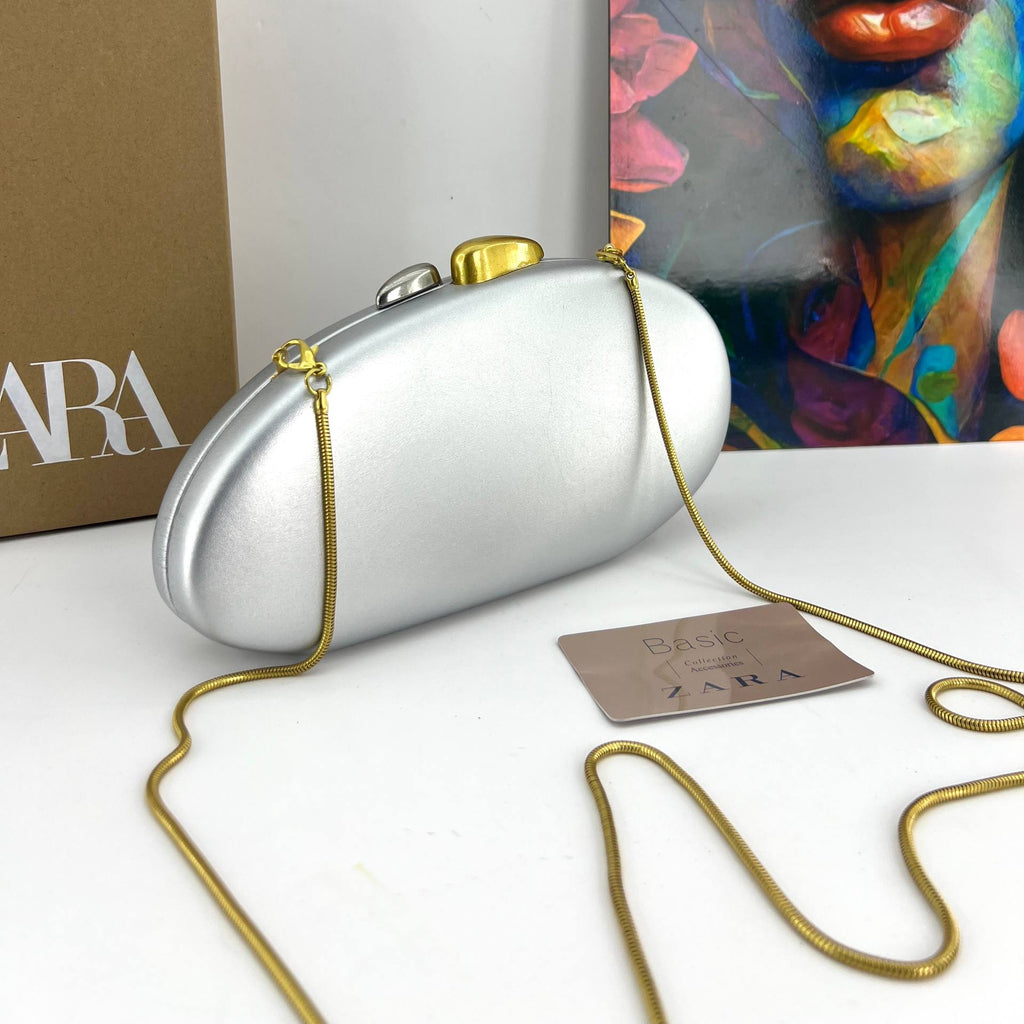 Zara Clutch 👜✨ Evening Essential