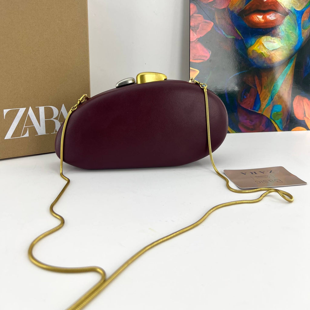 Zara Clutch 👜✨ Evening Essential