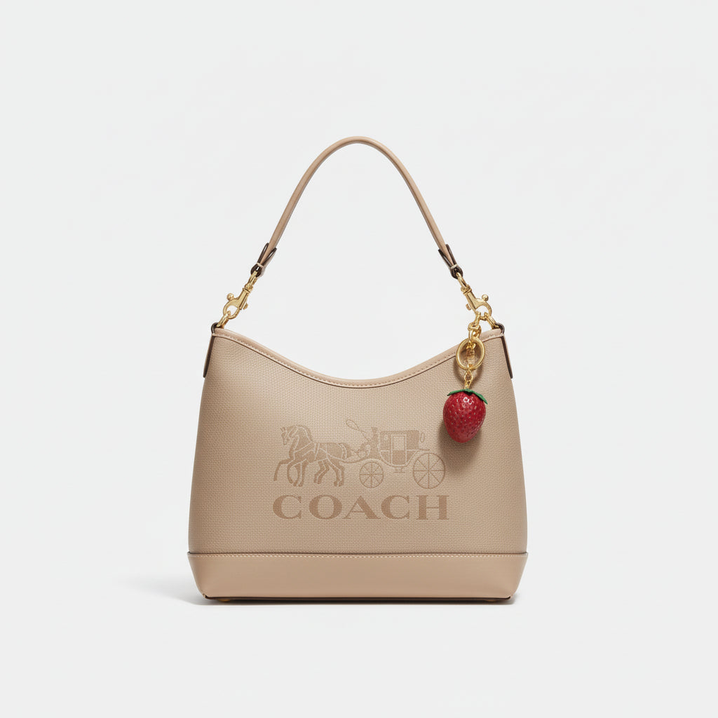 Coach Mirror Original A One Beige Duck Embroidered Bag 🦆👜🥇