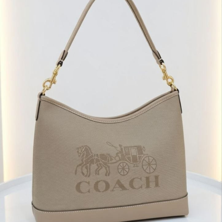 Coach Mirror Original A One Beige Duck Embroidered Bag 🦆👜🥇