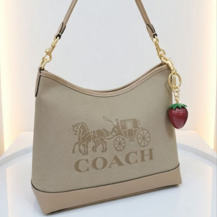 Coach Mirror Original A One Beige Duck Embroidered Bag 🦆👜🥇
