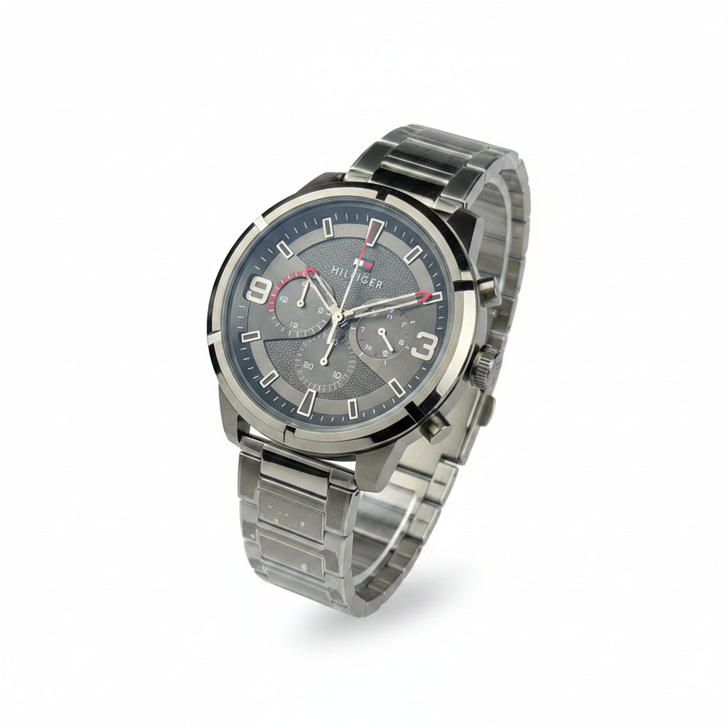 Tommy Hilfiger Silver & Blue Women's Watch 💙⏱️