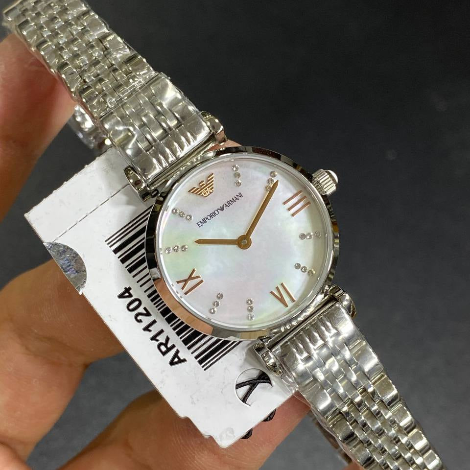 Gold & Silver Radiance: Women's Jewelry Watch ⌚✨