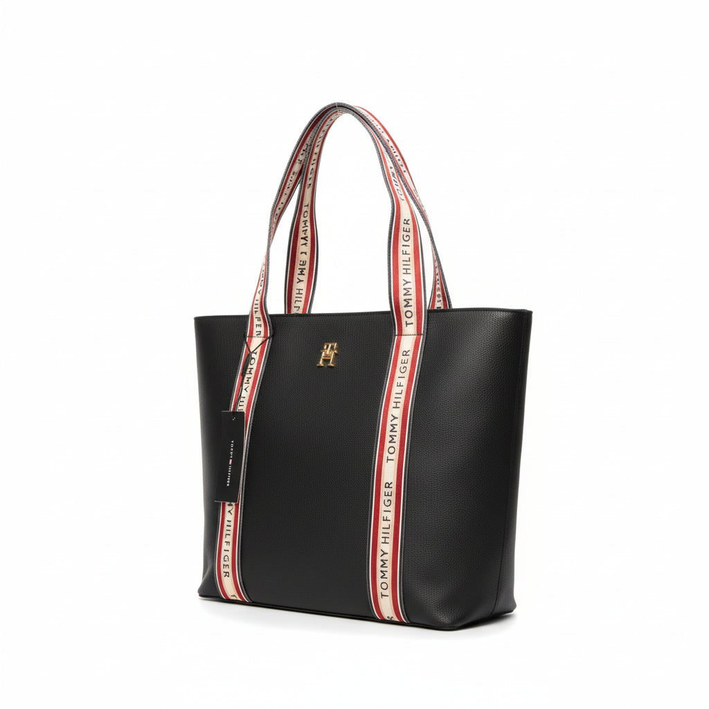 Tommy Hilfiger: Sleek Navy Carryall 👜🖤 Dust Bag Included