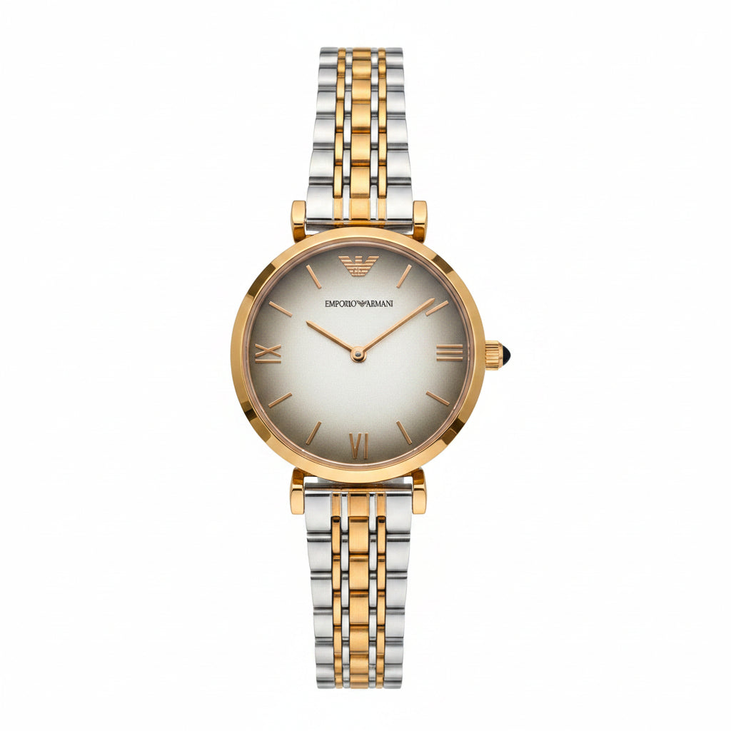 Emporio Armani Gold-Tone Stainless Steel Women's Watch ⌚✨
