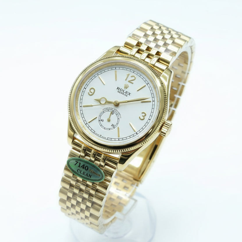 Rolex Half Ita 1908: Gold & Blue Accent Watch 🔵👑