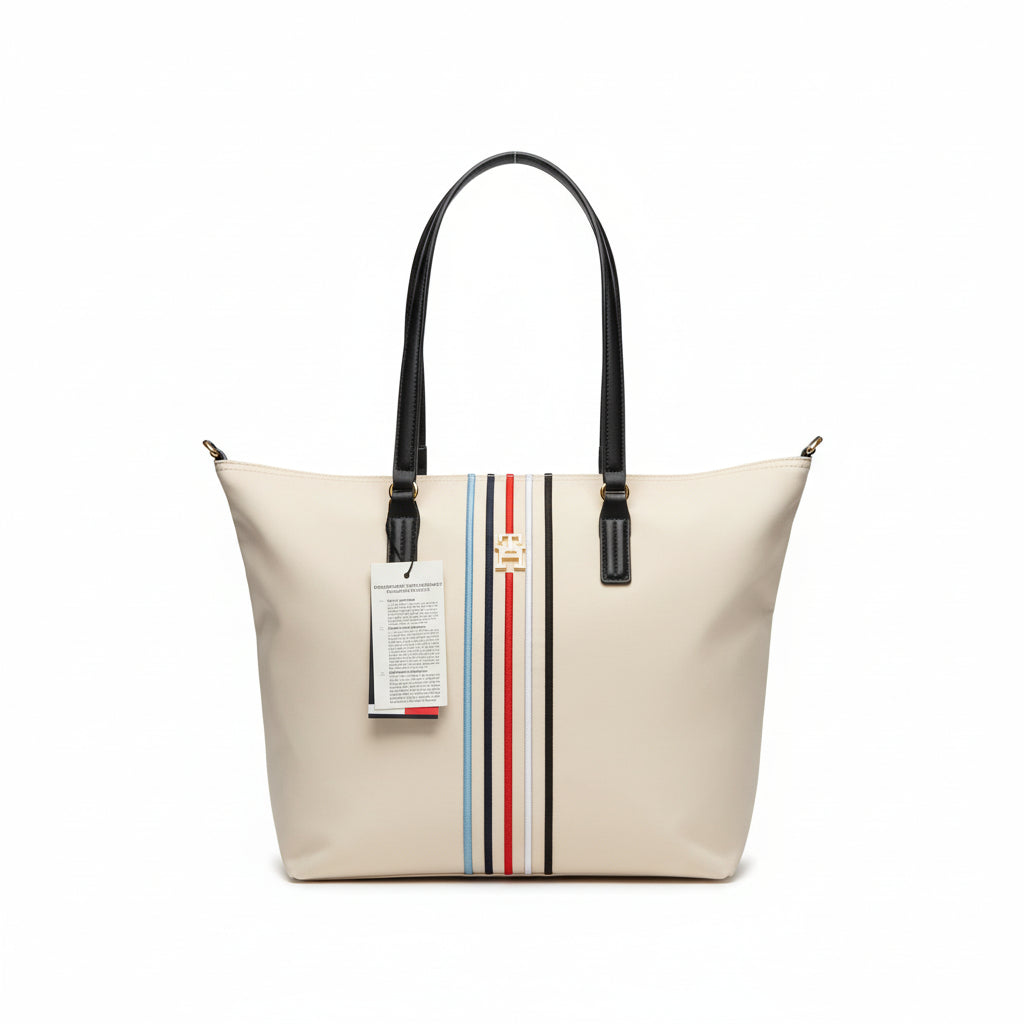 Tommy Bag: Beige, Black, Navy 👜 Versatile Carryall