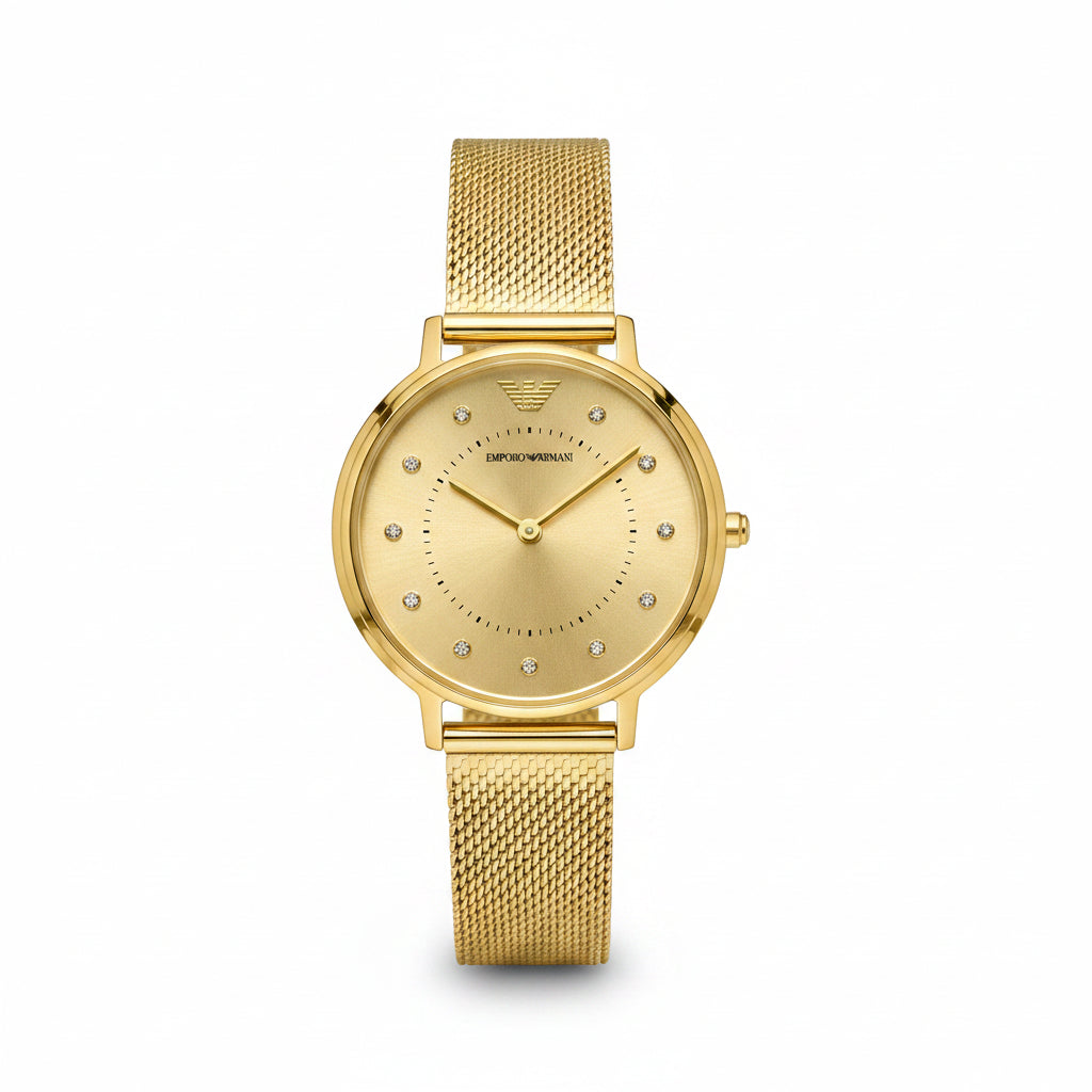 Emporio Armani Gold-Tone Women's Watch ⌚✨👑