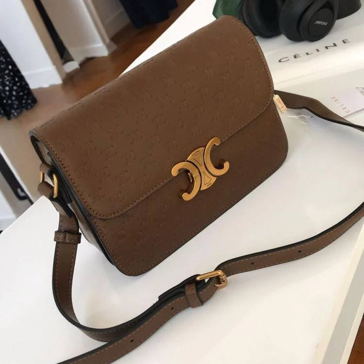 CELINE Brown & Black Bag 👜 Chic Style