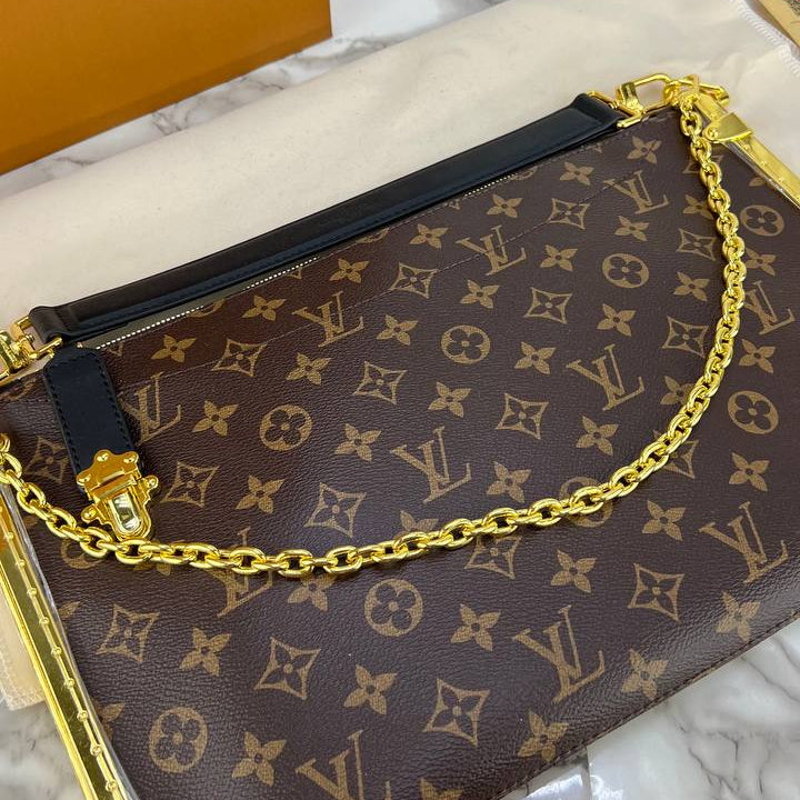 LV Brown Monogram Bag 👜 Classic Style