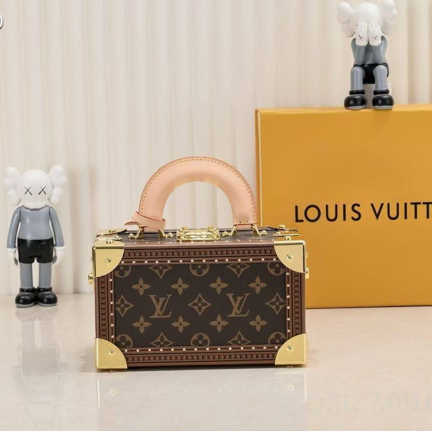 Monogram Trunk Bag with Gold Tone Hardware