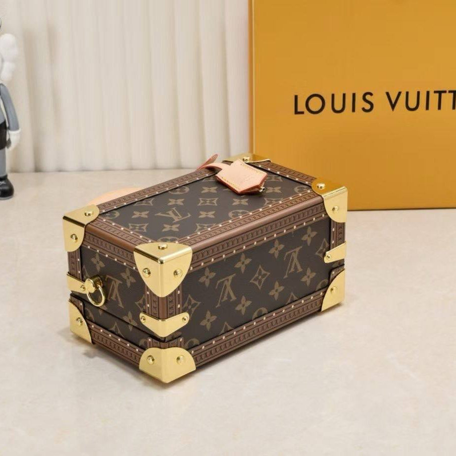 Monogram Trunk Bag with Gold Tone Hardware