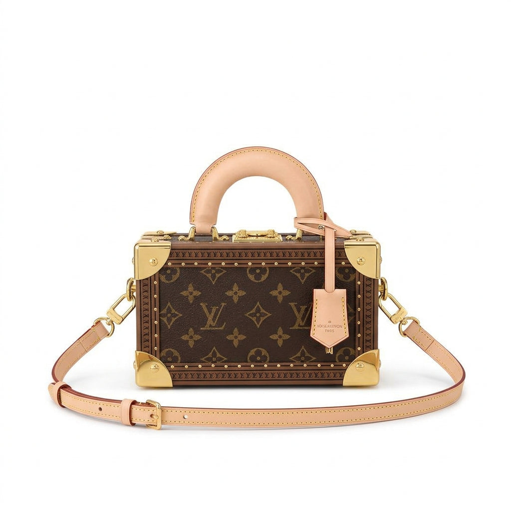 Monogram Trunk Bag with Gold Tone Hardware