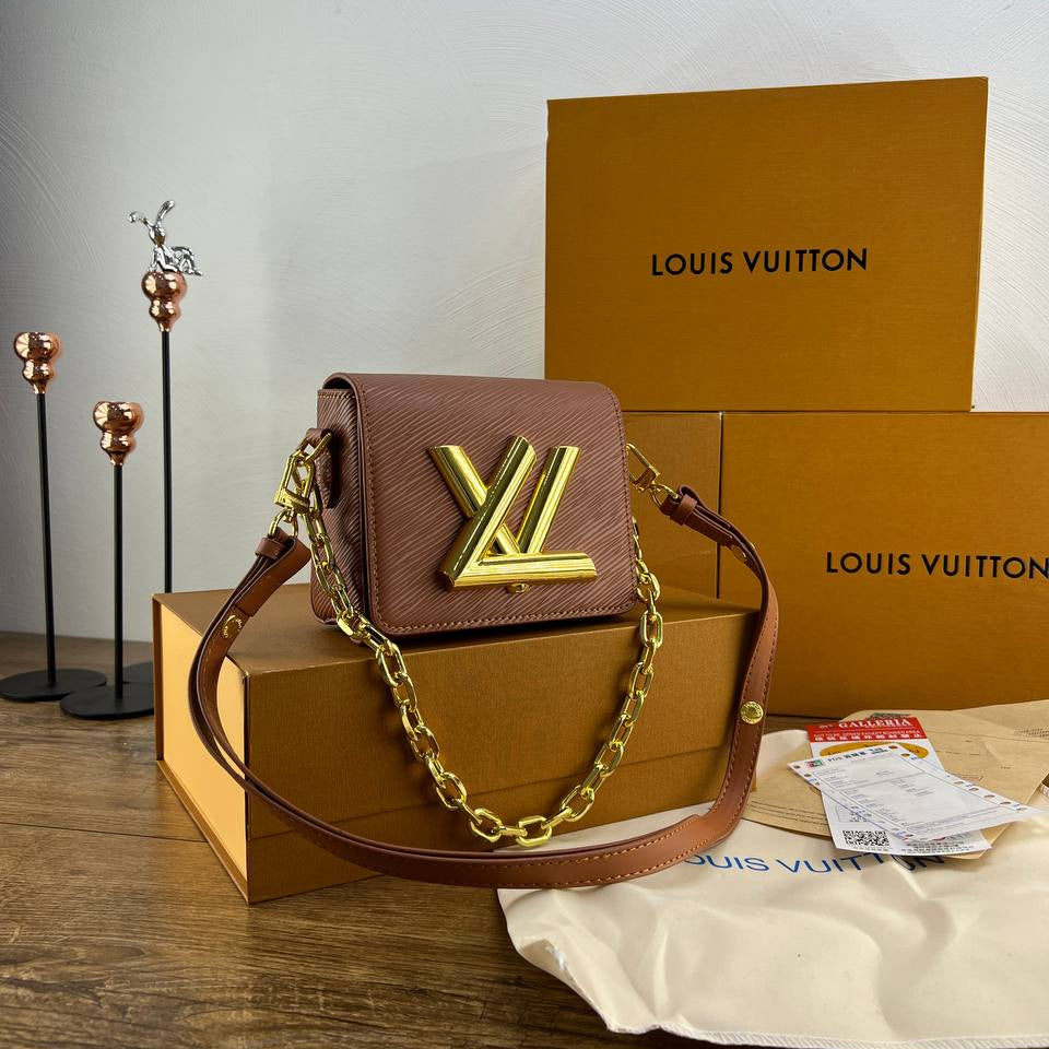 Louis Vuitton Twist PM Epi Leather Crossbody Bag 🖤✨👜