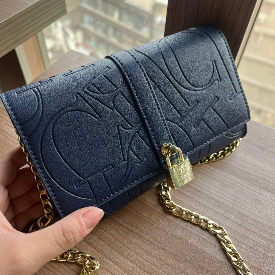 CH Burgundy Clutch Bag with Shopping Bag 👜🍷