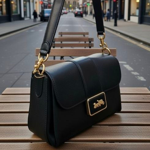 Coach Mirror Original: Brown & Burgundy Luxe 👜🤎