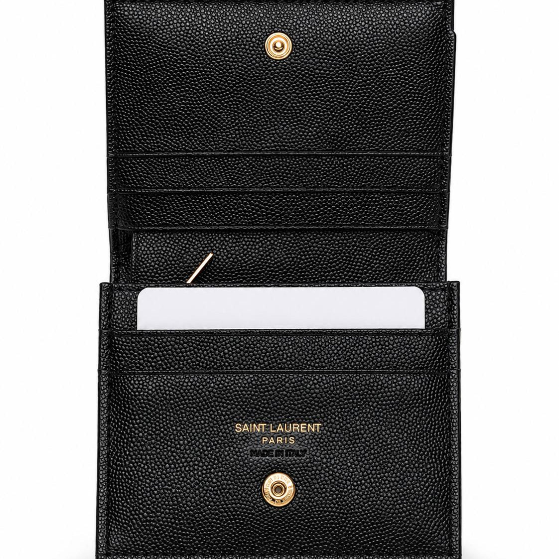 YSL Black Wallet 🖤 Chic & Compact