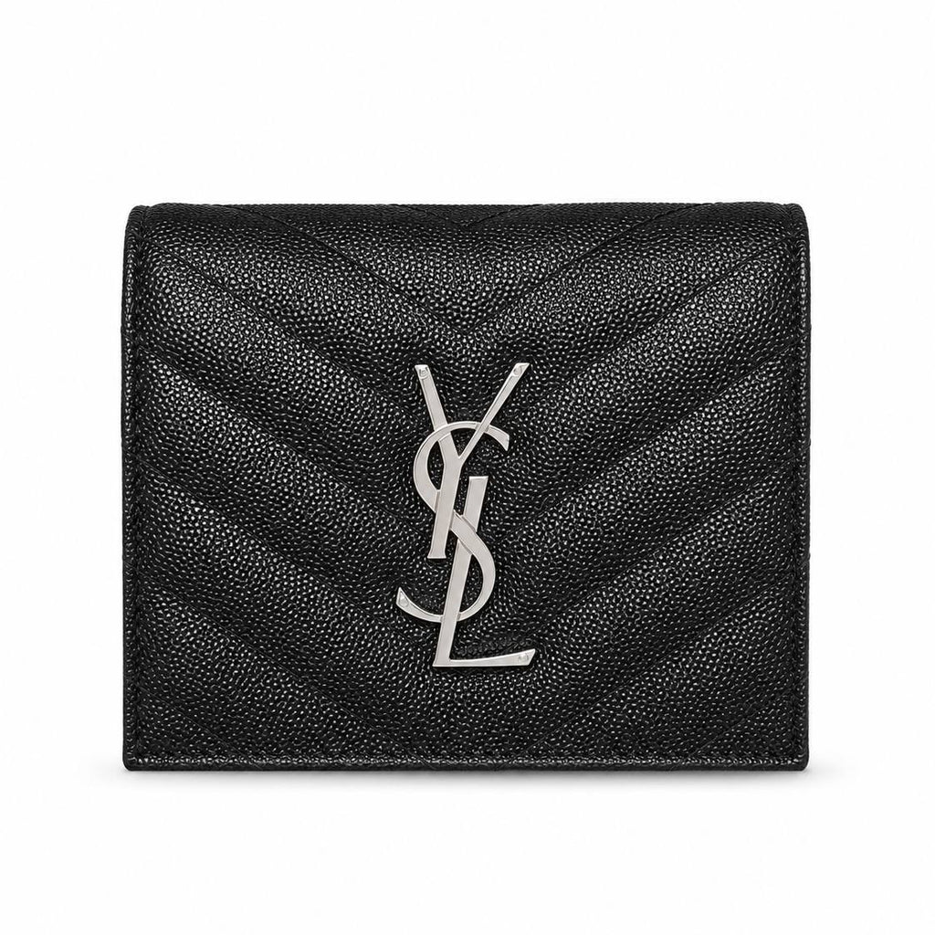 YSL Black Wallet 🖤 Chic & Compact