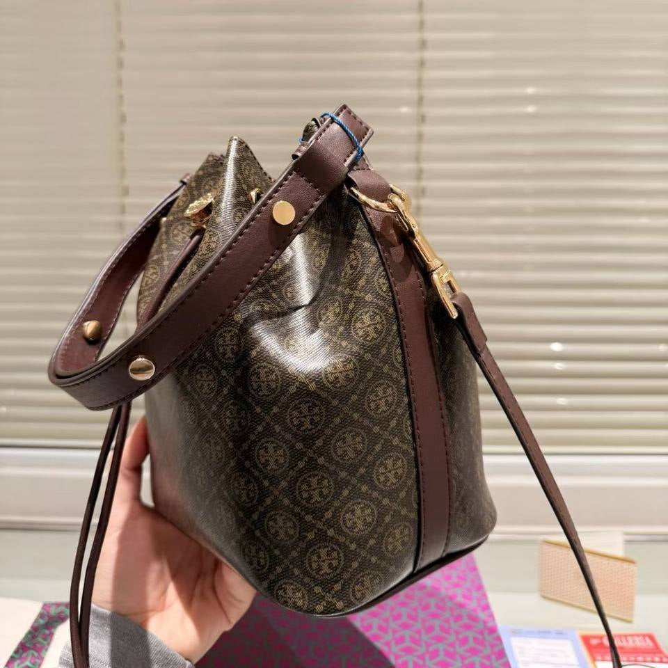 Tory Burch Brown Boxed Bag 👜 Sophisticated Style 🤎
