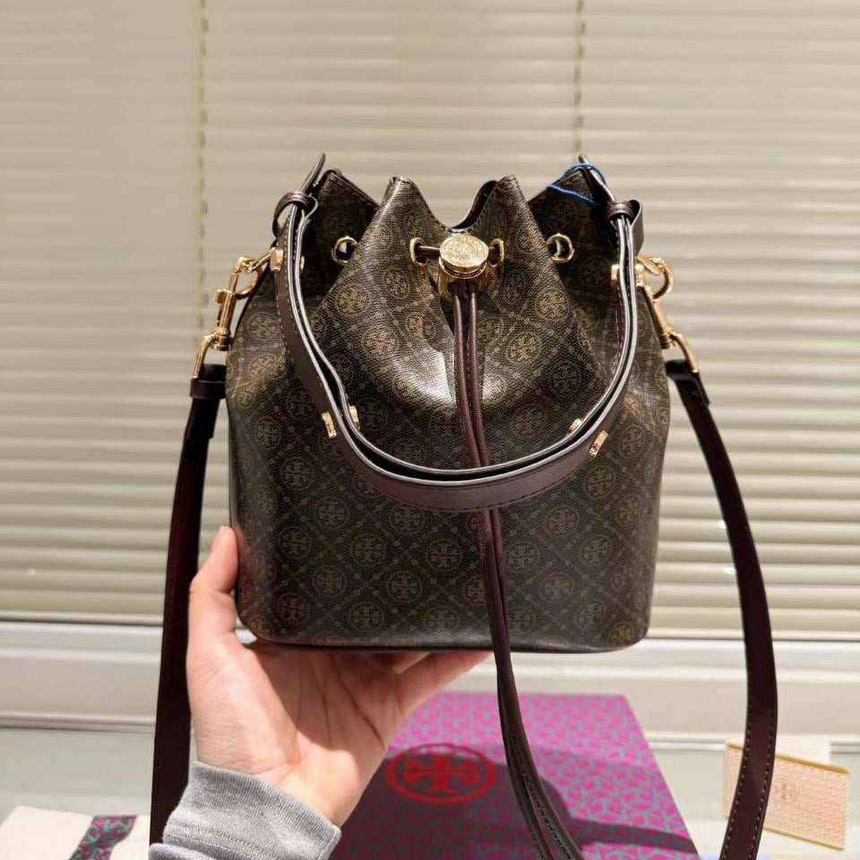 Tory Burch Brown Boxed Bag 👜 Sophisticated Style 🤎