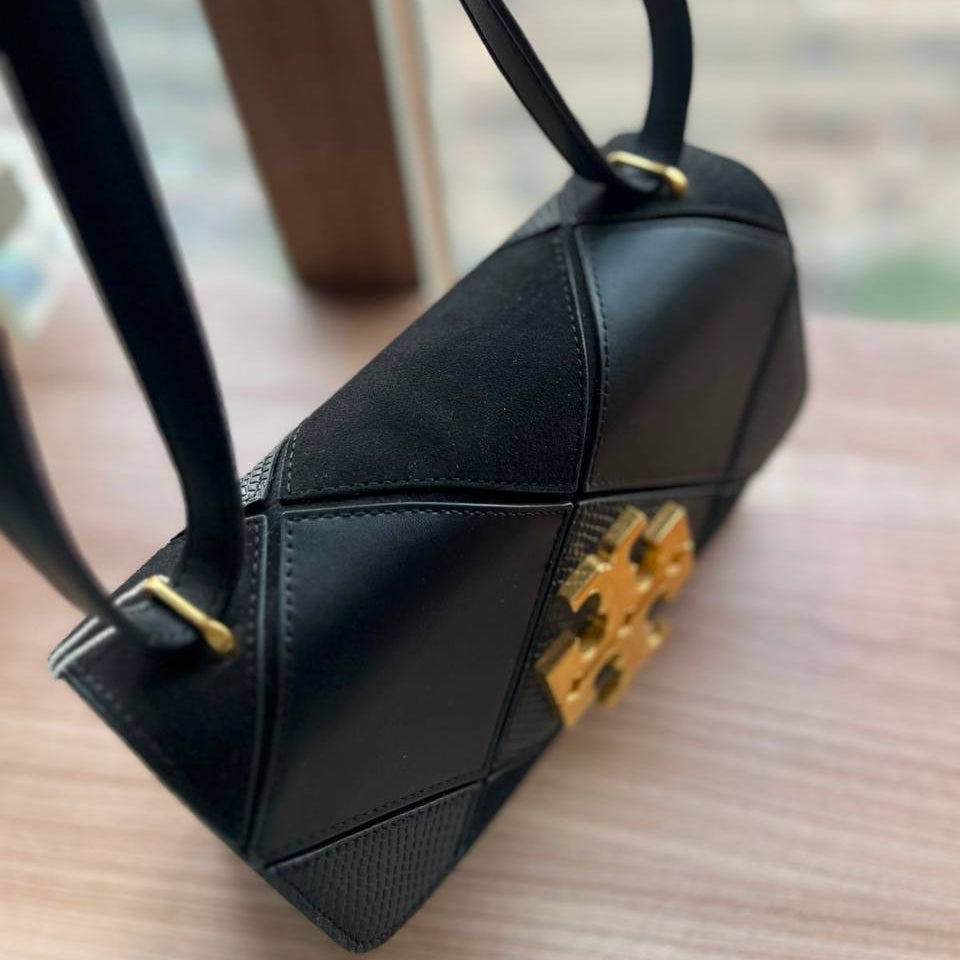 Tory Burch Quilted Shoulder Bag with Gold-Tone Logo 👜✨