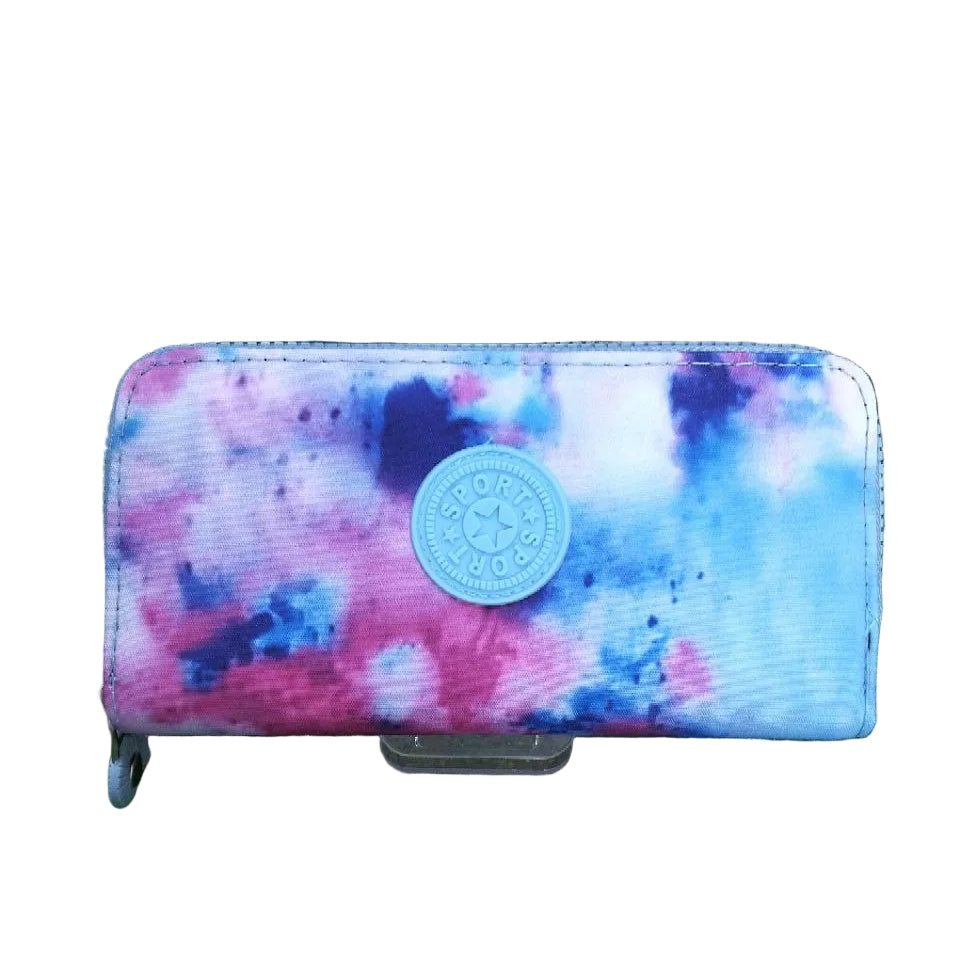 Crinkle Sport Wallet: Zippered & Spacious 💖📱