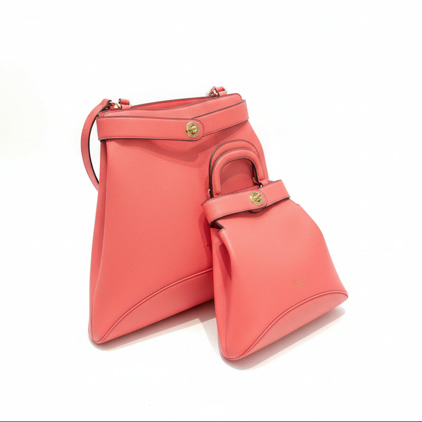 Cafuné Stance Bag and Stance Pod in Coral Pink 👜🌸✨