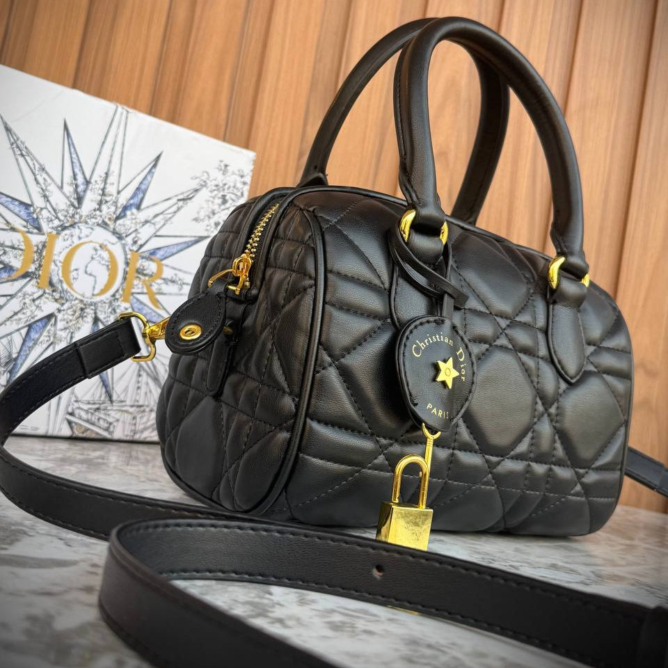 Dior Black Box Bag 🖤 Chic Top Quality