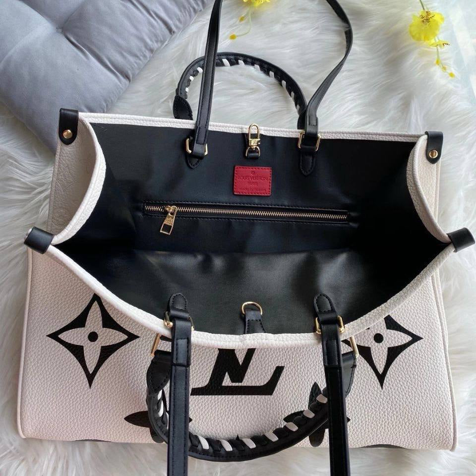 Louis Vuitton Onthego Giant Monogram Tote with Braided Handle 👜✨🎨