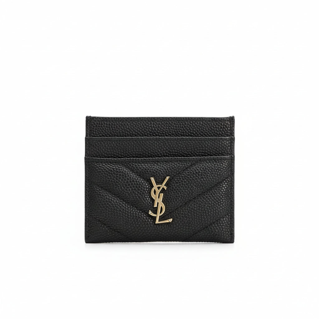 YSL Black Card Holder 🖤 Luxe & Compact