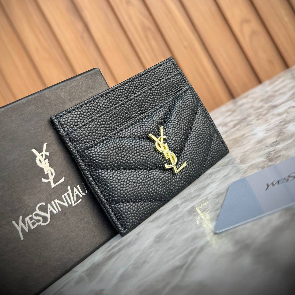 YSL Black Card Holder 🖤 Luxe & Compact