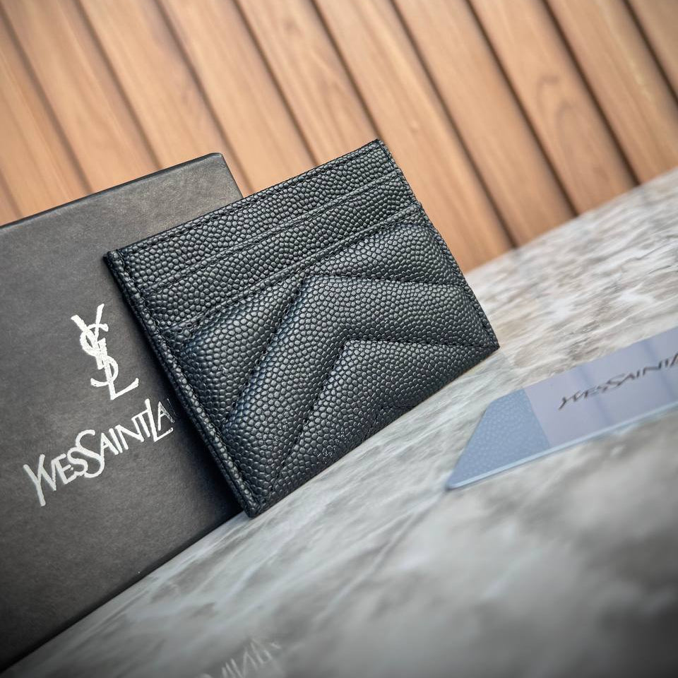 YSL Black Card Holder 🖤 Luxe & Compact