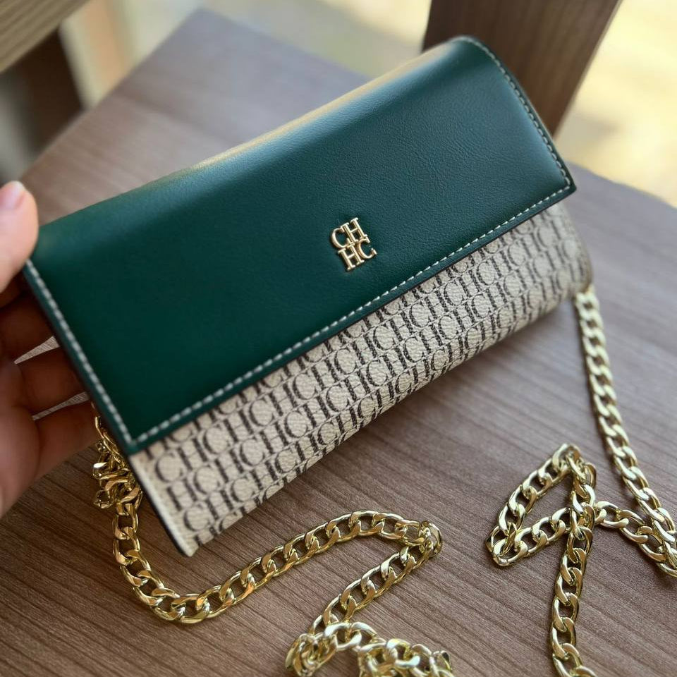 Chic CH Bag: Black 🖤 Brown 🤎 Red ❤️ or Green 💚