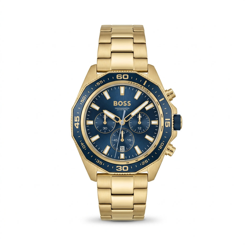Boss Original Chronograph Gold-Tone Stainless Steel Watch